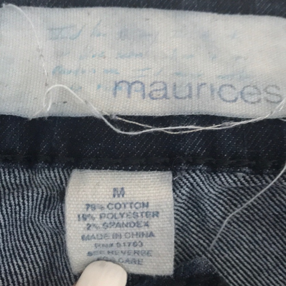 Size M Dark Wash Jeggings - Picture 5 of 5